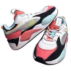 Puma RS-X Spring Toddler‎ Shoes Size 9 C Girls 381961-01 Sneakers Slip On Colors